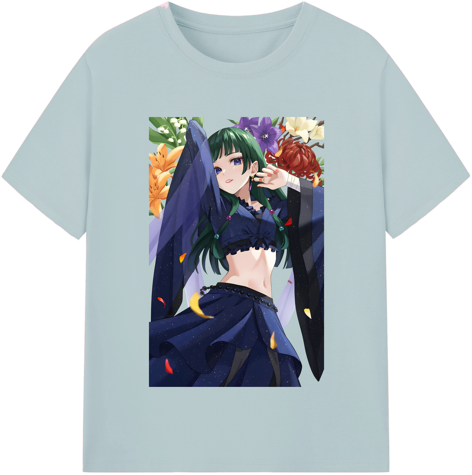 （画像用） 薬屋のひとりごと The Apothecary Diaries 綿100％半袖Tシャツ（フロントプリント）